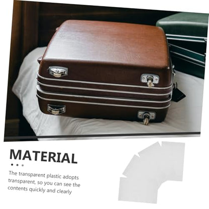 Happyyami 4pcs Large Storage Bag x Oversized Luggage Cover Quilt Bag Reusable Multipurpose Storage Pouch for Luggage Furniture