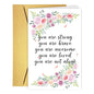 Thinking Of You Card support card Cancer Uplifting Cards Encouragement for friend Surgery Cards Here for you gift grief loss in need - color: #9