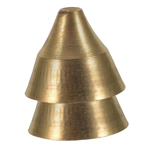 PRETYZOOM 4sets Handmade Vintage Copper Meditation Bell Ethnic Design Percussion Instrument for Relaxation Yoga and Music Lovers Compact Present 2pcs*4