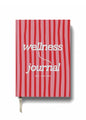 Yop & Tom Wellness Journal – Self Care Journal & Mindfulness Diary, Gratitude Notebook, 192 Pages Hardcover, Pink Stripes - color: Pink Stripes