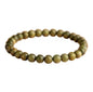 Natural wooden bead chain bracelet