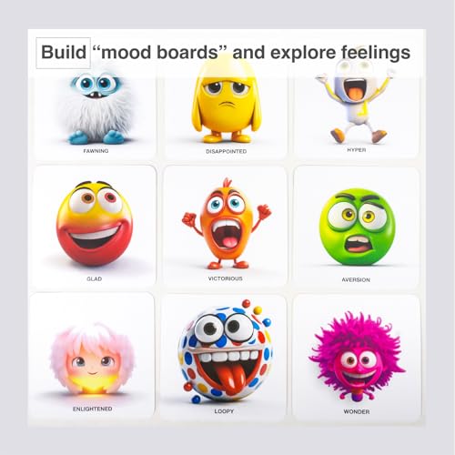 156 Emotion Cards Card Deck – Master Your Emotional Intelligence, Enhance Resilience and Thrive - color: Emotions Only Deck