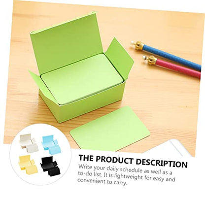 Angoily 360pcs Portable Word Cards for Travelers Students Office Workers of Erasable Memo Cards