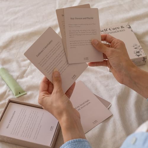 Self-Care and Affirmations Deck - 52 Affirmations and 52 Self Care Exercises