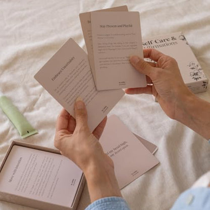 Self-Care and Affirmations Deck - 52 Affirmations and 52 Self Care Exercises