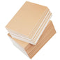 24 Pack Kraft Notebook Journals for Travelers, Students and Office, Writing Diary Subject Notebooks Planner with Thick Paper, 60 Pages, 30 Sheets, 8.3x5.5 inch, A5 Size, Travel Journal Set.(Blank)