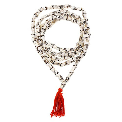 Murdra Crafts Yak Bone Mala Prayer Beads for Yoga Meditation