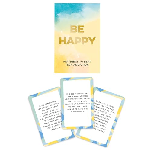 Gift Republic Be Happy - 100 Cards to Help You Find Your Way Back to Happiness