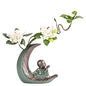 Table Top Decor Creative Vase Ceramic Home Study Desk Decoration Crafts Zen Chinese Bonsai Ornaments Living Room Decor and Accessories