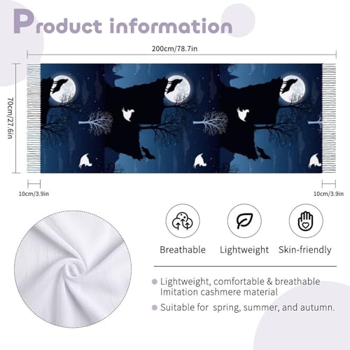 Autumn Winter Pashmina Shawls Wraps Scarf for Woman Girl - color: Picture (620)