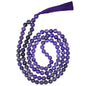Amazing Gemstone Amethyst Mala - Without Knotted - color: Amethyst, style: Plain