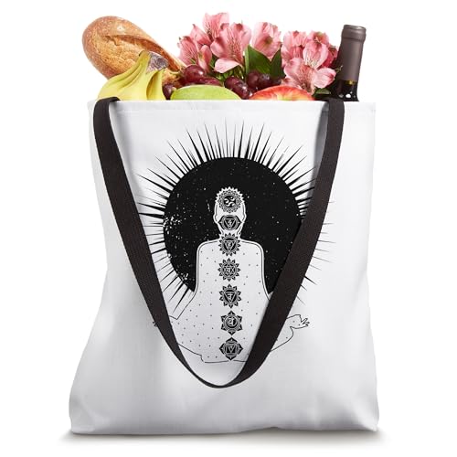 Yogi Meditation Meditieren Meditating Yoga Meditation Tote Bag