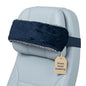SeatSleeper Travel Pillow Alternative Stops Bobbing | Airplane Head Straps and Car Support Band | Great on Travel Upright | Super Comfy Neck Support | Small & Compact
