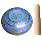 1set Copper Sound Bowl Yoga Meditation Instrument Singing Bowl Handcrafted Tibetan Nepal for Stress Relief Relaxation