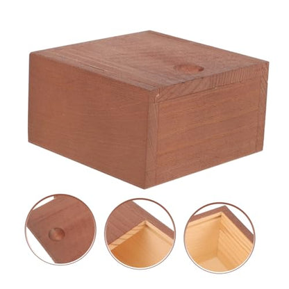 Alipis Storage Box Sliding Lid Decorative Case for Jewelry Small Trinkets and Accessories Lightweight and Compact Design for Easy Organization