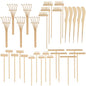 GNIEMCKIN 30 PCS DIY Sand Zen Garden Tools, Mini Zen Garden Rake Sets for Serenity and Spiritual Meditation, Tasteful and Elegant Zen Garden Accessories for Home Decor, and Father or Mother's Gift