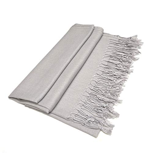 Gelante Plain Soft Pashmina Shawl Wrap Scarf Solid Colors.