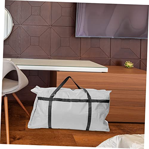 Beaupretty Large Capacity Oxford Cloth Storage Bag Multi-functional Packing Pouch for Travel Moving Gym and Home Organization for Clothes Quilts and