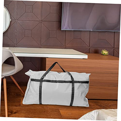 Beaupretty Large Capacity Oxford Cloth Storage Bag Multi-functional Packing Pouch for Travel Moving Gym and Home Organization for Clothes Quilts and