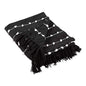 DII Woven Loop Throw Collection, 50x60, Black - color: Black