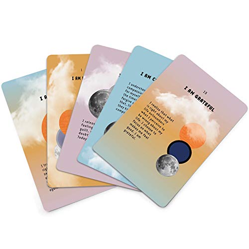 I AM & CO I AM Everything Affirmation Cards Deck - 30 Card Deck - Daily Affirmation Cards for Self Love, Positive Mindset, Motivation & Manifestation - Mindfulness and Self Care Inspirational Cards
