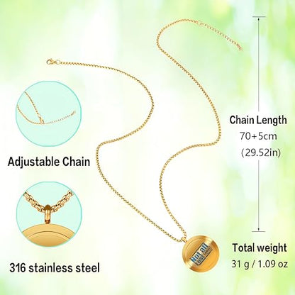 Aromatherapy Diffuser Necklace-alphabet Essential Oil Necklace,Aromatherapy Diffuser Pendant For Men and Women,Portable,Suitable for Yoga,Meditation,Travel,Stress Relief Gift(Gold 30mm) - color: Alphabet Gold