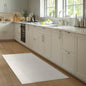 Abani Cream Area Rug for Living Room, Bedroom- Zen Reiki Pattern- 2'6" x 6' -Durable & Easy to Clean - color: Cream, size: 2'6" x 6' (Rectangular)