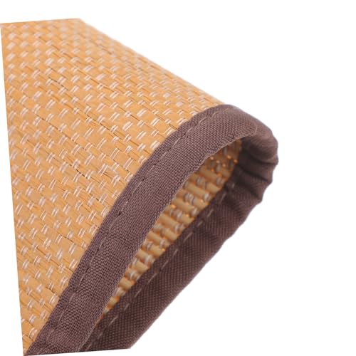 Woven Meditation Cushion Thick Tatami Floor Mat Cooling Seat Pad for Yoga Living Room Bedroom Office Use