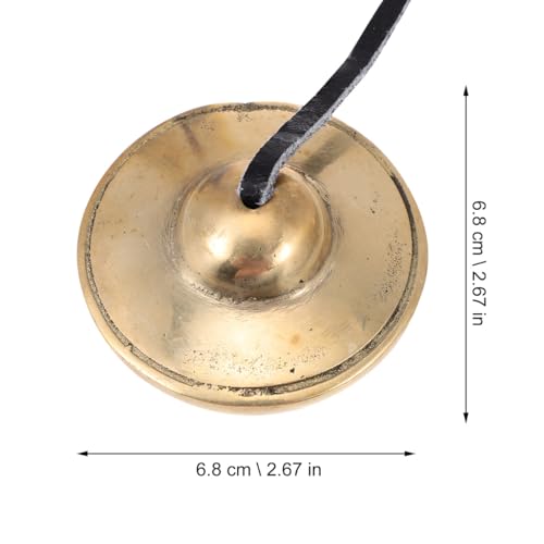 Yoga Meditation Cymbal Bell Chic Brass Instrument Perfect for Meditation Chime Sounds