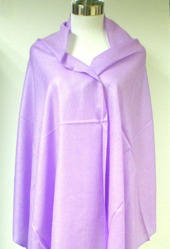 Tapp Collections™ Premium Pashmina Shawl Wrap Scarf - color: Lilac Purple