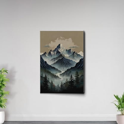 Japanese Wall Art, Minimalist Wall Art, Neutral Abstract Art, Modern Minimalist, Zen Wall Art, Zen Printed Wall Art, Japanese Art Print, Canvas, Wall