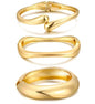 Chunky Gold Bangle Bracelets for Women, Dainty 14k Gold Plated Big Stackable Bangles Set, Trendy Statement Cuff Bracelet Stack Fashion Jewelry Gifts - style: A1-gold