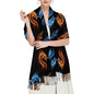 Autumn Winter Pashmina Shawls Wraps Scarf for Woman Girl - color: Picture (615)