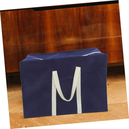 Baluue 2pcs Large-capacity Storage Bag for Moving and Packing Non-woven Fabric for Clothing Quilts and Blankets Sturdy Handles for Organizing and Transporting Essentials