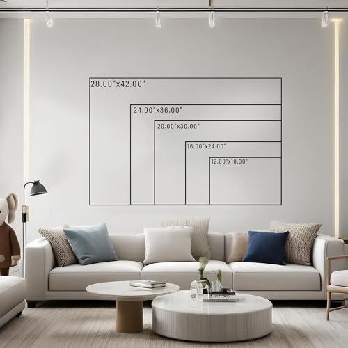 KPLUNDO Zen Canvas Wall Art - Bathroom Wall Decor Candle with Spa Stones Picture Meditation Relax Artwork for Yoga Spiritual Room Decor Frame(Art-4,12.00x18.00 inch)