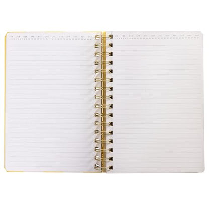 Graphique Currently Spiraling Modern Spiral-Bound Journal | Hardcover Notebook for Daily Writing | High Quality Paper Stationery for Office or Home | 6 x 8 Inches with 160 Lined Pages - color: Spiraling