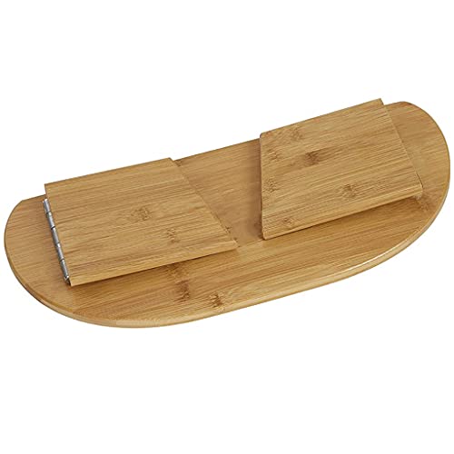 Bamboo Meditation Bench (18" W x 7.5”L), Portable Seiza Kneeling Stool, Detachable Legs or Hinged Folding Legs, Original Ergonomic Design with Carrying Bag