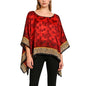 Women's Satin Cover Up Short Poncho Tops Sheer Chiffon Boho Pashmina Shawl Beach Soft Shawl - color: Style12