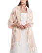FURTALK Pashmina Shawl Wraps for Women Evening Dresses Blanket Scarves Fashion Scarf Wedding Gifts - color: 11-blush Pink