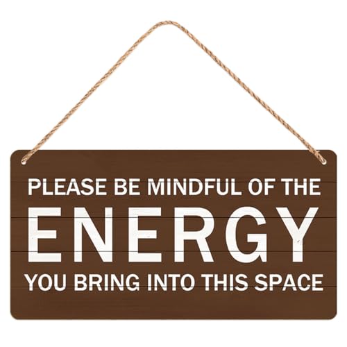 Meditation Room Sign Zen Den Wood Signs Do Not Disturb Warning Hanging Plaque Rustic Art Poster Wall Door Fence Decor for Home Yoga Corner Studio Bedroom Bathroom Porch 10X5 Inch (Brown) - color: Brown
