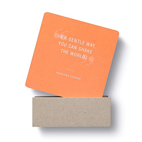 Compendium Weekly Reflections Card Set — 52 Inspiring Quotes, One Card for Each Week of the Year, Includes Desktop Display Stand - color: Weekly Reflections Card Set
