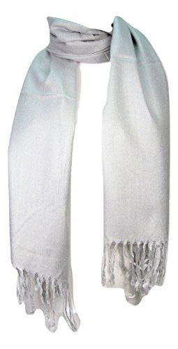 Tapp Collections™ Premium Pashmina Shawl Wrap Scarf - color: Light Grey