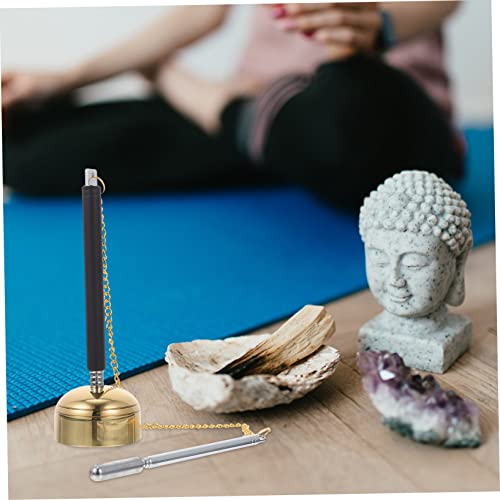 ERINGOGO 1Pc Flexible Meditation Sound Chime Praying Instrument for Temple Rituals Delicate Chime for for Meditation Dharma Practices