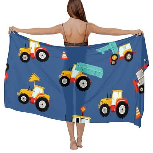 Fashion Travel Swimwear Bikini Wrap All Seasons Chiffon Scarf Beach Yarn Shawl - color: Color968
