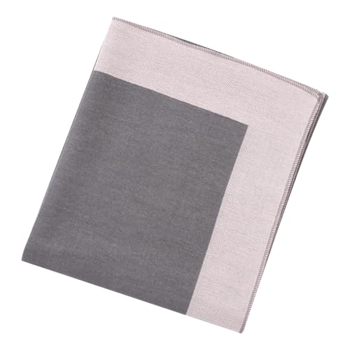 Women's Shawl Wrap Poncho Cape Cardigan Open Front Coat Shawl Wrap Scarf for Spring Fall Winter - color: Grey Pink