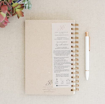 Flourish // Wellness Journal for women, Self Care Journal, Mindfulness Journal, Positivity Journal, Gratitude Journal, Daily Journal, Inspirational