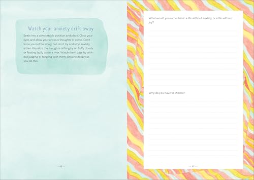 The Mindfulness Journal for Anxiety: Daily Prompts and Practices to Find Peace