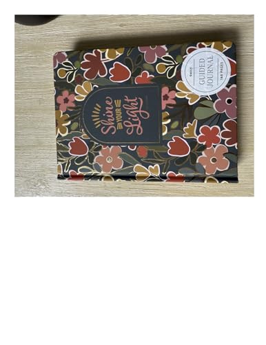 Daily Shine Your Light Guided Journal, Floral Design with 160 Pages, Prayer and Gratitude Notebook with Evening Reflection Sections