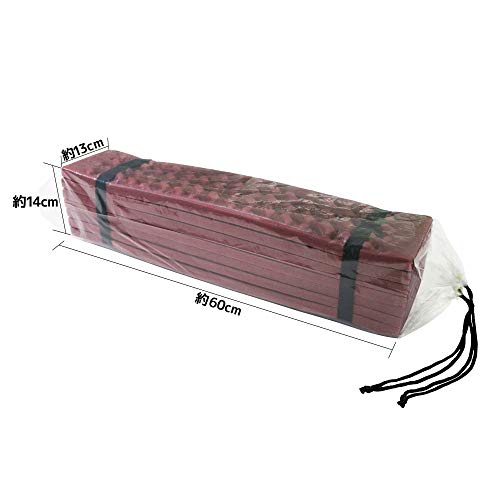 Sandori (SUNDRY) Folding Cushion mat Red (Wine red) 86196