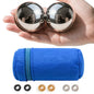 2.1-inch Stainless Steel Baoding Balls – Hand Exercise & Meditation Tools for Stress Relief, Office or Home Use (Without Bell Sound)